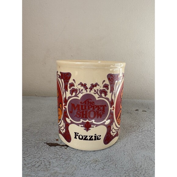 Vintage 1978 Fozzie Bear Mug The Muppet Show Jim Henson Kiln Craft Made England - Picture 8 of 11